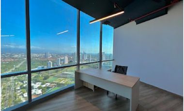 ALQUILER OFICINA AMOBLADA COSTA DEL ESTE