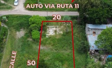 VENDE terreno 20x50 en esquina Barrio Villa del Carmen