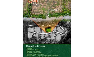 VENTA LOTES EN UNIDAD EXCLUSIVA EN SAN JERÓNIMO, ANT