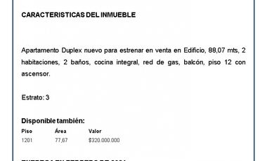 ¡¡Apartamento en venta. Virgen del Carmen. Sabaneta. Cod 7022258