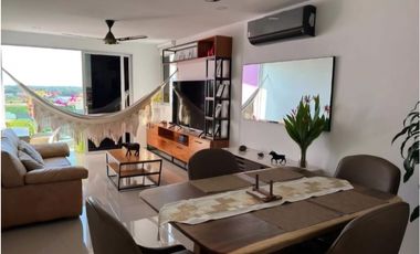APARTAMENTO EN VENTA O ARRIENDO AMOBLADO B/ EL RECREO