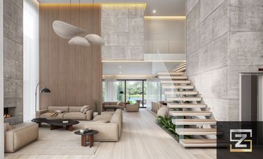 Casa en venta de 3 pisos a estrenar en Nordelta