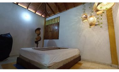 VENTA DE CABAÑA EN SAN BERNARDO DEL VIENTO CERCA AL MAR