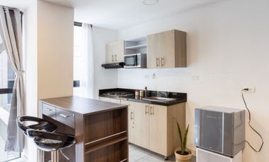 APARTAESTUDIO BUENOS AIRES CERCA TORRES DE BOMBON