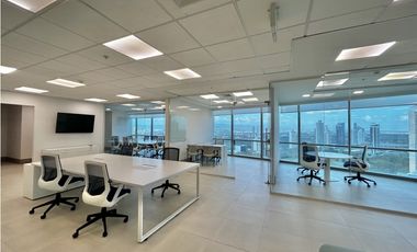 OFICINA AMOBLADA COSTA DEL ESTE VISTA PANORAMICA (JM)