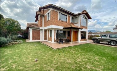 SE  VENDE CASA CAMPESTRE EN CAJICA LOTE INDEPENDIENTE