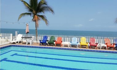 ALQUILER DE CABAÑAS FRENTE AL MAR CON PISCINA DE 2 A 9 PERSONAS