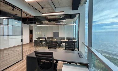 ALQUILER OFICINA AMOBLADA COSTA DEL ESTE