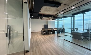 ALQUILER OFICINA AMOBLADA COSTA DEL ESTE