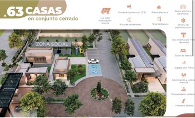 CASA EN VENTA ETAPA 1 EN CONJUNTO CERRADO PICACHO MONTERA