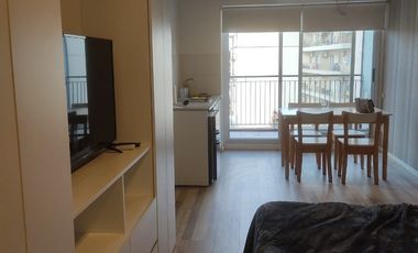 Monoambiente amoblado en alquiler temporario en Villa Crespo (Full amenities)