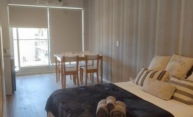 Monoambiente amoblado en alquiler temporario en Villa Crespo (Full amenities)