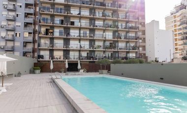 Monoambiente amoblado en alquiler temporario en Villa Crespo (Full amenities)