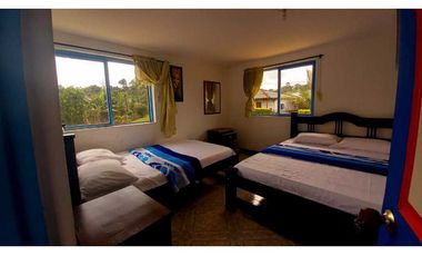 Finca chalet con vista y piscina para la venta a 8 km de filandia