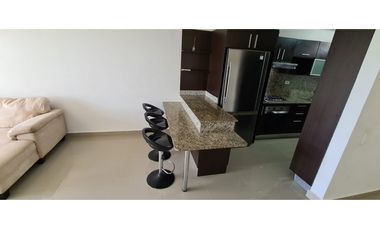 ALQUILER APARTAMENTO SEMI-AMOBLADO ANCON
