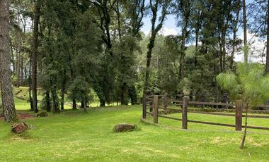 RANCHO EN VENTA EN LOS SAUCOS VALLE DE BRAVO