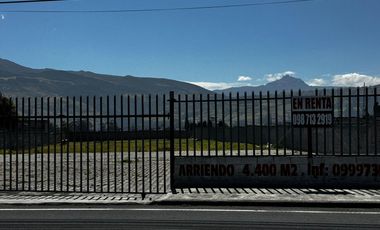 MACHACHI - TERRENO EN RENTA