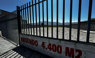 MACHACHI - TERRENO EN RENTA