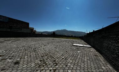 MACHACHI - TERRENO EN RENTA