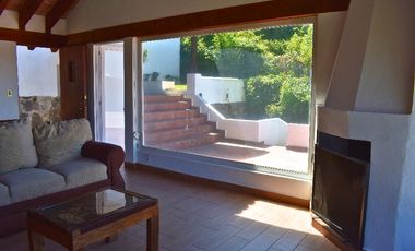 Casa en renta en Avándaro en condominio con vista al Lago