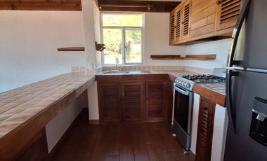 Casa en renta en Avándaro en condominio con vista al Lago