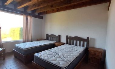 Casa en renta en Avándaro en condominio con vista al Lago