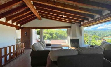 Casa en renta en Avándaro en condominio con vista al Lago