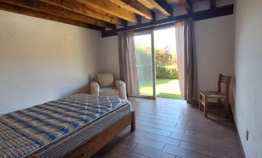 Casa en renta en Avándaro en condominio con vista al Lago