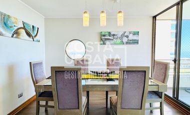 Gran departamento en Bosques de Montemar, Concón