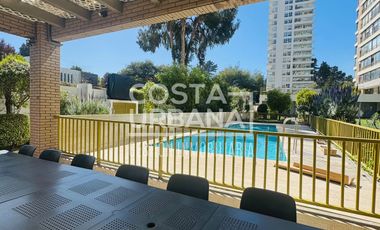 Gran departamento en Bosques de Montemar, Concón