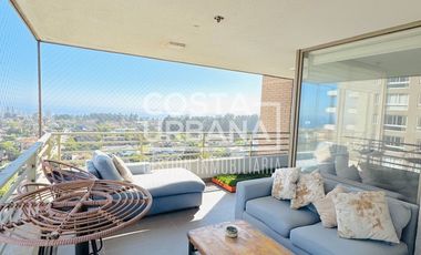 Gran departamento en Bosques de Montemar, Concón