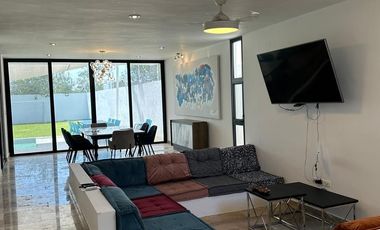 Casa Amueblada en Temozón, Mérida Yucatán