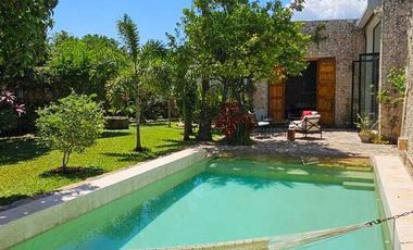 Casa Blanca en el Centro de Mérida Yucatán