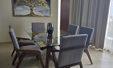 Penthouse en con Paneles Solares y Amueblado en Renta en Montes de Ame. Mérida