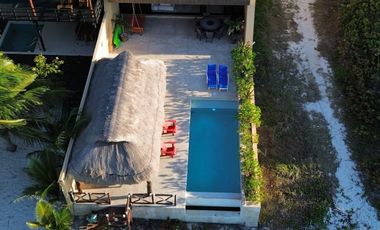 Casa en Venta frente al mar en San Benito. Mérida Yucatán.Totalmente Amueblada