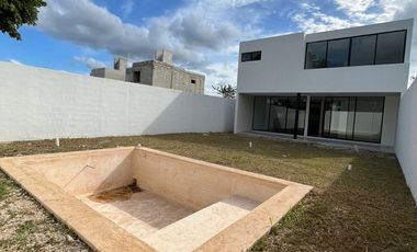Casa de entrega inmediata en Conkal. Mérida Yucatán