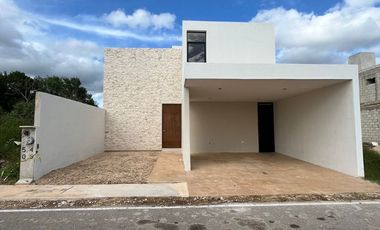 Casa de entrega inmediata en Conkal. Mérida Yucatán