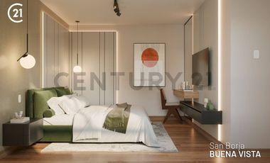 ELEGANTE DUPLEX CON TERRAZA Y JARDIN EN LA ZONA MAS EXCLUSIVA DE SAN BORJA