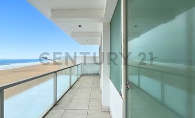 DEPARTAMENTO  DE ESTRENO EN PRIMERA FILA CON GRAN BALCON EN  CUARTO PISO