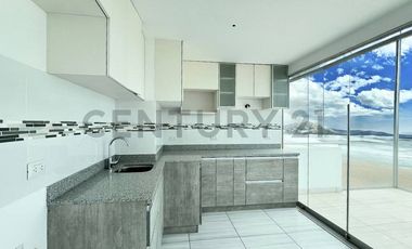 DEPARTAMENTO  DE ESTRENO EN PRIMERA FILA CON GRAN BALCON EN SEXTO PISO