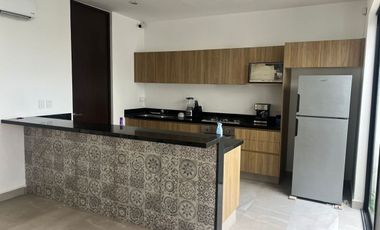 Casa amueblada y con paneles en Renta en Temozón Village modelo Loma