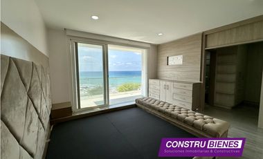 Casa semi amoblada vista al mar en Urb. Ciudad del Mar