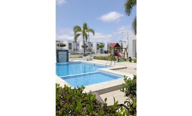 Casa en renta urbanizacion Baru 3 habitaciones Manta.