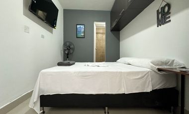 Se Alquila Apartaestudio En El Eucaristico Residencial Totalmente Amoblado, Para Rentas Cortas O Larga Estancia