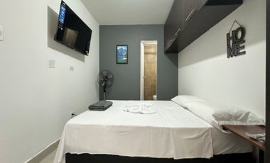 Se Alquila Apartaestudio En El Eucaristico Residencial Totalmente Amoblado, Para Rentas Cortas O Larga Estancia