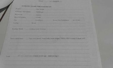 Tanah strategis kutasari pinggir jalan raya kutasari