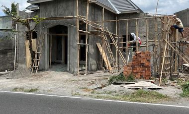 dijual rumah di sleman dekat pasar jangkang tanah luas harga murah