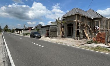 dijual rumah di sleman dekat pasar jangkang tanah luas harga murah