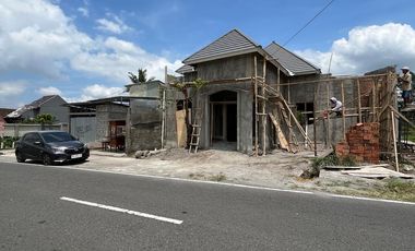 dijual rumah di sleman dekat pasar jangkang tanah luas harga murah