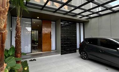 dijual rumah di sleman dekat stadion maguwo full furnished wedomartani